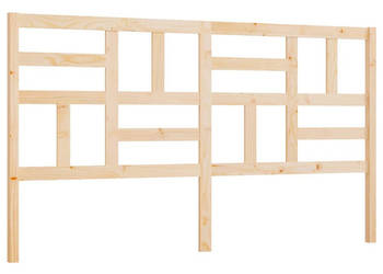 Wezgłowie łóżka 186x4x104 cm lite drewno sosnowe WM-818205