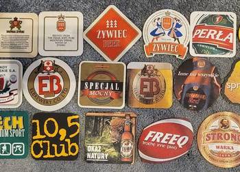 Podstawki do piwa Podstawki piwne Zestaw 60 podstawek