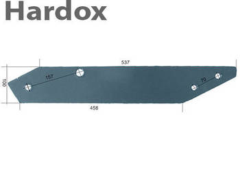 Płoza długa HARDOX 20622/P 20628/P N 13/15 do pługa NIEMEYER