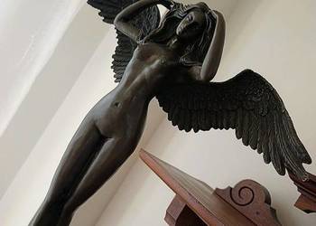 Figura z BRĄZU wysokość 57 cm SYGNOWANA