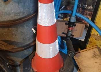 Pachołek gumowe plastikowe wysokie