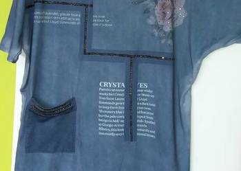 XXL Asymetryczna tunika/ sukienka o kroju nietoperza