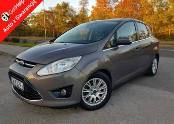 Ford C-Max 1,6 Benzyna Turbo Titanium Skóry Klimatronik Zarejestrowany Gwa…