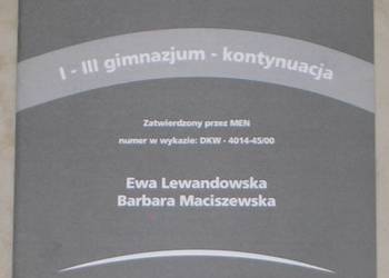 Program nauczania języka angielskiego I-III gimnazjum
