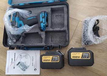 Klucz udarowy GISAM 2800Nm + 2x aku 998V + ładowarka