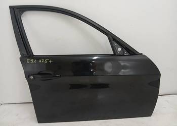 DRZWI PRAWE PRZEDNIE BMW E90 E91 475 BLACK SAPPHIRE BAV