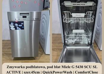 Zmywarka podblatowa, do zabudowy pod blat Miele G 5430 SCU SL ACTIVE | 45cm