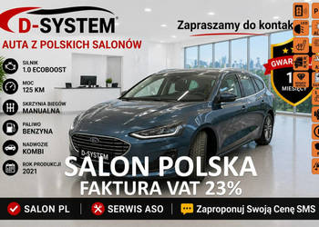 Ford Focus 2023 Salon Polska 1Właściciel GWARANCJA Titanium serwis ASO Mk4…