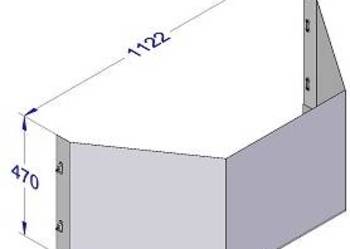 Osłona brezentowa boczna kdf260-300
