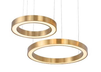 Bold Ring Double 40 + 60 - żyrandol LED 2 pierścienie