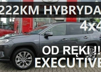 Toyota RAV-4 Executive 4X4 222KM Hybryda Systemy bezp, Dostępny od ręki ! …