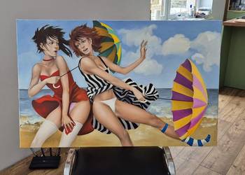 Obraz / Andrejus Kovelinas - "Porywacze" (2025)