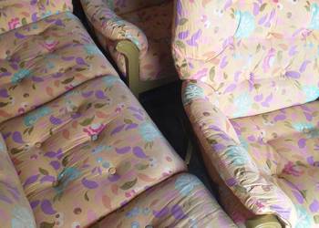 Komplet na taras 3+1+1. Sofa plus dwa fotele. Zapewn transp.
