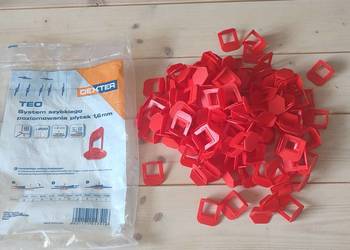 system poziomowania płytek dexter 1,6 mm - 144 sztuki