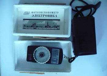 światłomierz do fotografi, futeral, pudełko ,instrukcja, na baterie