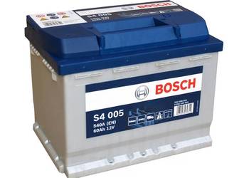 Akumulator Bosch 60Ah 540A EN S4005 PRAWY PLUS