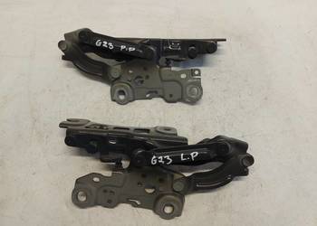 BMW G23 G22 M440i Cabrio Zawias maski przód lewy prawy komplet 7450590