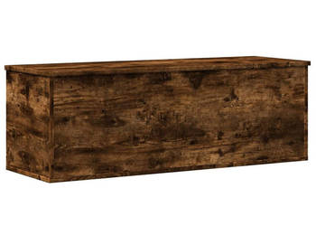Skrzynia przydymiony dąb 102x35x35cm materiał drewnopochodny WM-840692