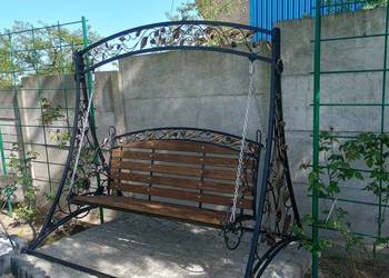 Huśtawka Ogrodowa --- Metalowa