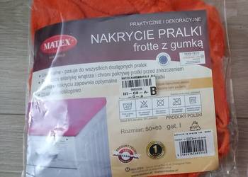 Nakrycie pralki frotte z gumką