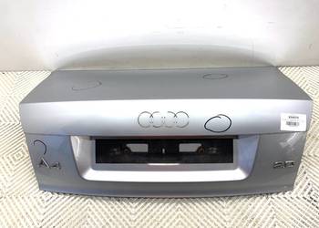 KLAPA TYŁ AUDI A4 B6 Sedan/Limuzyna 00-05 SREBRNY TYLNA, BAGAŻNIKA