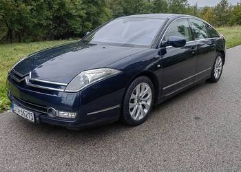Citroen C6 3,0 HDi V6 240 KM, Niebieski metalik, bezwypadkowy, pełen serwis