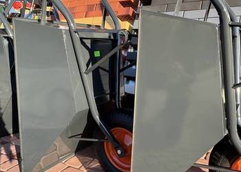 taczka budowlana gruba 90 litrów, grubość blachy 1,5 mm