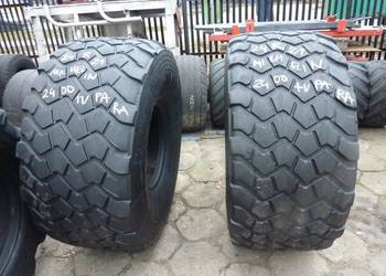 2x Opona używana przemysłowa 24R21 MICHELIN XZL 1200zł(szt.) W1108
