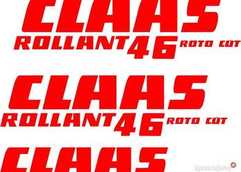 naklejki claas rolant 46 roto cut