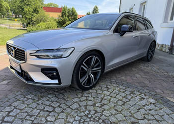 Volvo V60 2.0 190KM R-Design Serwis ASO 19" Pełny pakiet Bezwypadkowy II (…