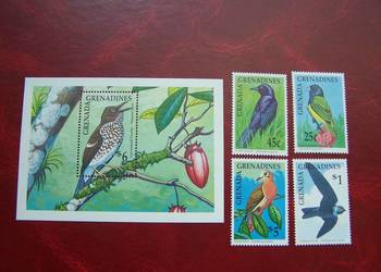 Grenada i Grenadyny 1990 MNH Fauna Ptaki  a
