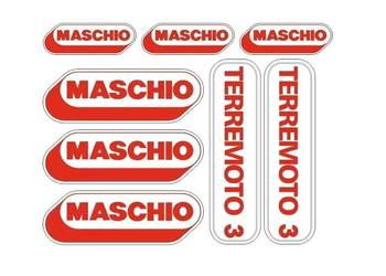 Naklejki oklejenie naklejka - MASCHIO TERREMOTO 3 Zamiennik