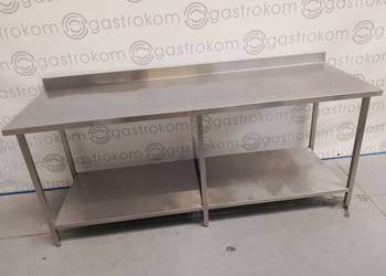 Stół z półką  200x68x85