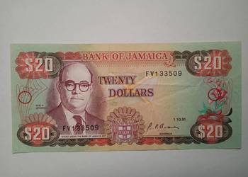 Jamajka 20 $ - 1.10.91