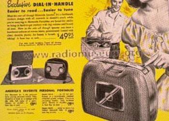 Kultowe Radio Lampowe Motorola 69L11 - HS75 „Sporter” – Vintage 1949 USA