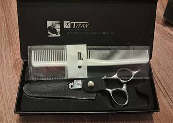 nowe nożyczki degażówki firmy titan długość 6 cali, 30 zębów brak metki