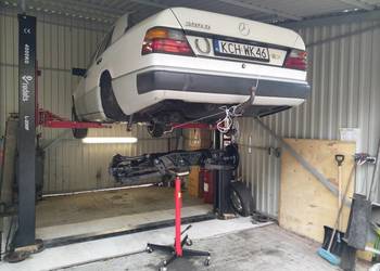 Mercedes W124 Szeroka listwa 3.0D automat 225tys biały