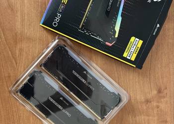 Kości RAM ddr4 Corsair 2x16gb 3600MHZ