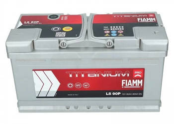Akumulator FIAMM TITANIUM PRO 12V 90Ah 800A Prawy Plus