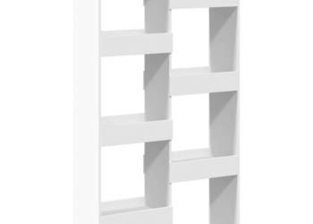 Regał/przegroda biały 100x33x175 cm materiał drewnopochodny WM-3309573