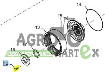 47562559 ŚRUBA M12x40 CNH