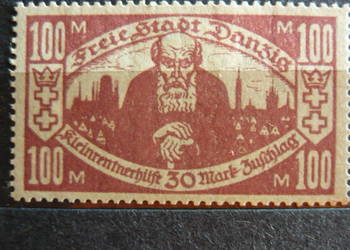 Znaczki Danzig 4