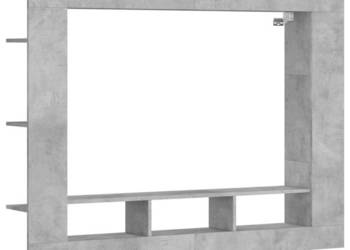Szafka pod TV szarość betonu 152x22x113 cm WM-833725