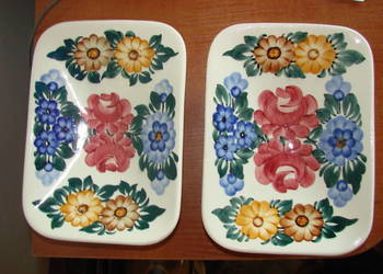 Koło fajansowa salaterka PRL