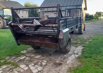 rozrzutnik obornika jednoosiowy