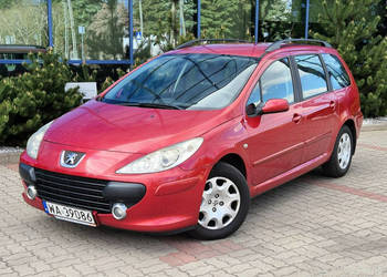 Peugeot 307 1.6 HDI 90 KM * org. przebieg * klimatyzacja * pl salon * wars…
