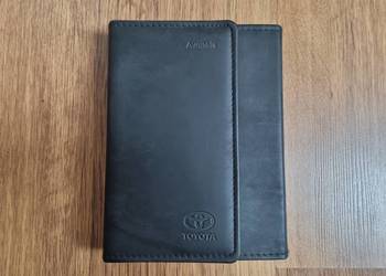 Toyota Avensis etui na książki serwisowe oryginalny futerał