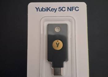 Yubikey 5C NFC bezpieczny klucz uwierzytelniający
