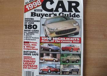 Katalog 1988 Car Buyer's Guide cennik samochodów na rynek amerykański