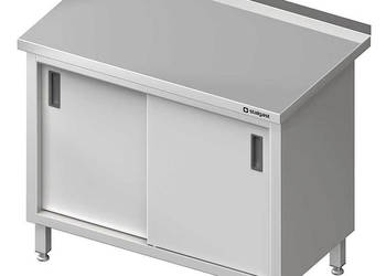 stół przyścienny z drzwiami suwanymi (612006)1000x600x850 mm